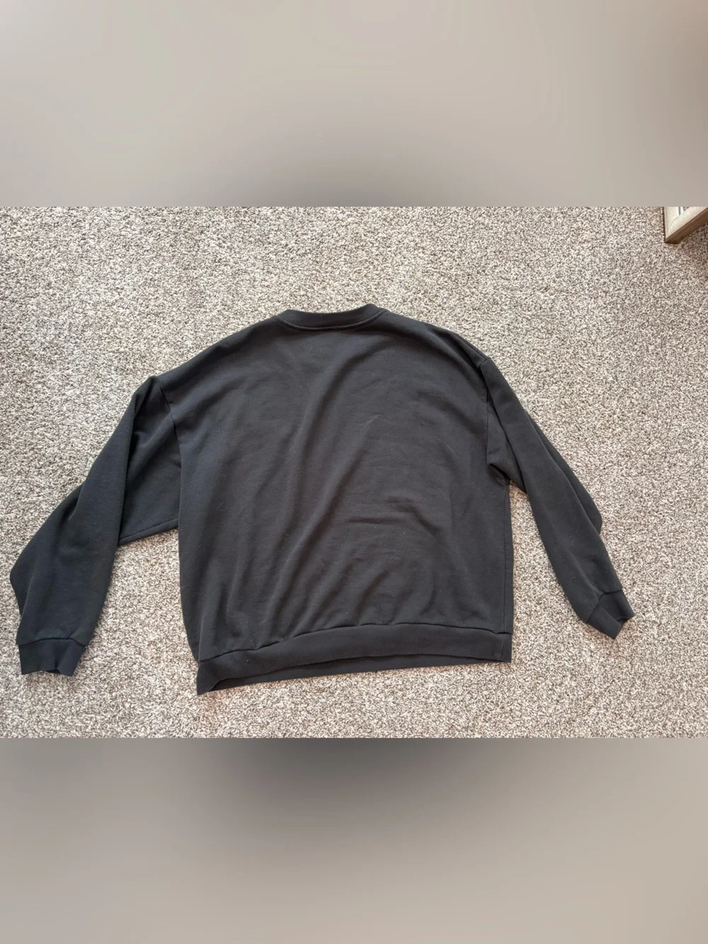 ALO Yoga Accolade Crew Neck Washed Vintage Black Size L/XL unisex